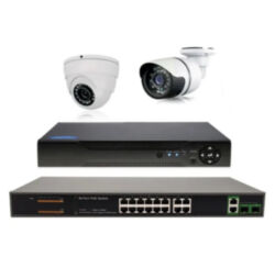 Готовый комплект IP видеонаблюдения на 16 камер 2Мп PST IPK16BH-POE