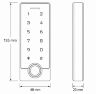 Комплект СКУД KIT-TF2MF-WP-W-SL для улицы до 10000 пользователей, металл, тип Mifare, механический нержавеющий замок
