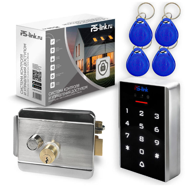Комплект СКУД KIT-3D01EM-WP-W-SS распознавание лиц, RFID, WIFI