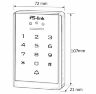 Комплект СКУД KIT-3D01EM-WP-W-SS распознавание лиц, RFID, WIFI