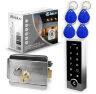 Комплект СКУД KIT-TB2EM-WP-SS эл. механический замок, сенсорная панель, RFID, металл