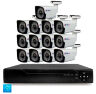 Комплект видеонаблюдения AHD 2Мп KIT-C213HD 13 камер для улицы, ночная съемка, датчик движения