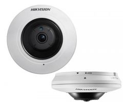 IP камера HikVision DS-2CD2942F купольная панорамная мини Fish Eye, 4 Мп, 0,01 лк, 1,6, SD до 64 Мб