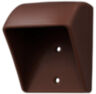 Козырек для звонка коричневый 85×65×75 мм