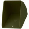 Козырек для звонка зеленый 85×65×75 мм