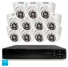 Комплект видеонаблюдения AHD 5Мп KIT-A511HD 11 камер для помещения, ночная съемка, датчик движения