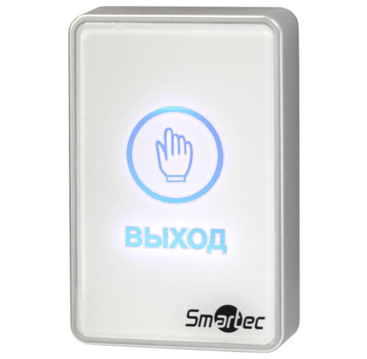 Кнопка выхода Smartec ST-EX020LSM-WT белая сенсорная