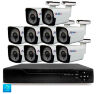 Комплект видеонаблюдения AHD 5Мп KIT-C510HD 10 камер для улицы, ночная съемка, датчик движения
