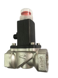 Клапан газовый Кенарь GV-80 1/2"(DN15) электромагнитный отсекатель