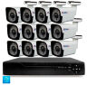 Комплект видеонаблюдения AHD 5Мп KIT-C512HD 12 камер для улицы, ночная съемка, датчик движения