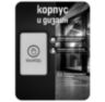 Кнопка выхода пластик OP04 Белая, накладная, контакты НО и НЗ, для помещения