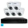 Комплект видеонаблюдения AHD 8Мп KIT-A805HD 5 камер для помещения, ночная съемка, датчик движения