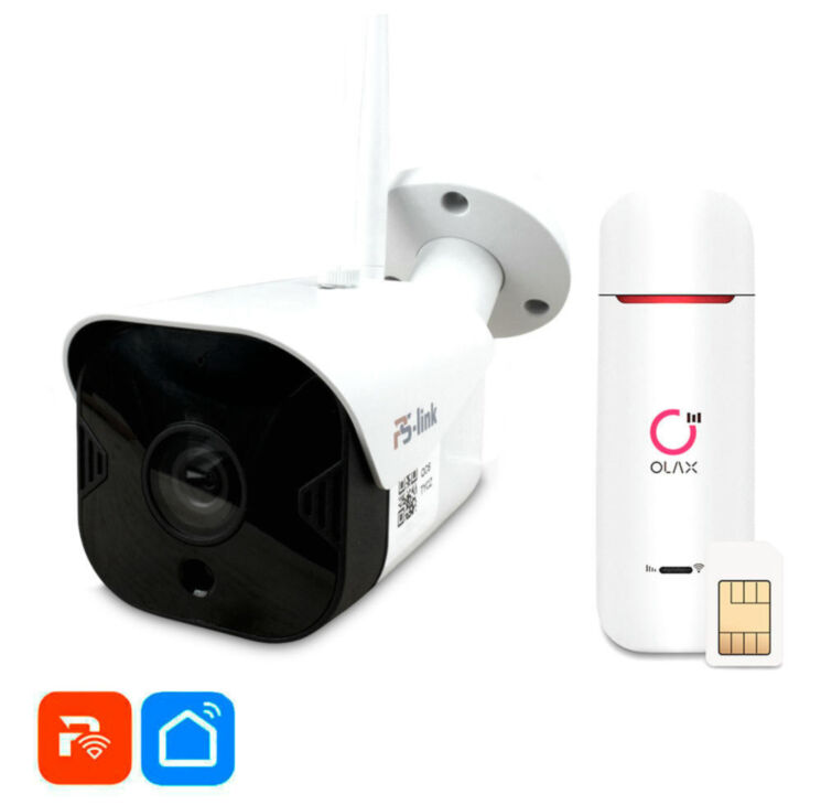 Комплект видеонаблюдения 4G Ps-Link KIT-TB101-4G / 1Мп / 1 камера