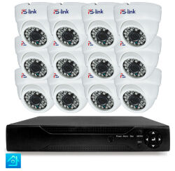 Комплект видеонаблюдения AHD 8Мп  KIT-A812HD 12 камер для помещения, ночная съемка, датчик движения