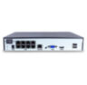 Комплект видеонаблюдения IP 2Мп KIT-A207IPM-POE 7 камер с микрофоном для помещения, питание PoE, ночная съёмка