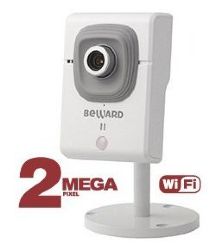 Wi-Fi IP камера Beward N520 с микрофоном комнатная 2 МП, 4.0 мм, 0.05 Лк