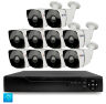 Комплект видеонаблюдения AHD 8Мп KIT-C810HD 10 камер для улицы, ночная съемка, датчик движения