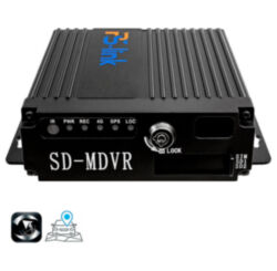 Автомобильный видеорегистратор 4 канала SD 4G GPS  PS-C104-S2 запись на карту SD