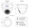 Комплект видеонаблюдения AHD 5Мп KIT-A508HD-MX