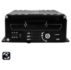Автомобильный видеорегистратор 4 канала HDD 4G GPS  PS-C104-H2