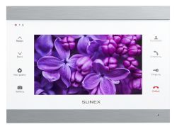 IP видеодомофон Slinex SL-07IP (Серебро + белый)
