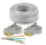 Кабель UTP4 cat.5E CCA 30 метров Ps-Link UTP-CCA30 с коннекторами RJ-45