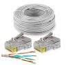Кабель UTP4 cat.5E CCA 70 метров UTP-CCA70 с коннекторами RJ-45