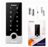 Комплект СКУД KIT-TF2MF-WP-W-180 для улицы, до 10000 пользователей, металл, тип Mifare, магнитный замок 180 кг