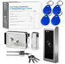Комплект СКУД Undino KIT-CR301EM-SS с нержавеющим замком, RFID, бюджет 10000