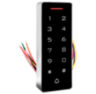 Система СКУД KIT-T1202EM-WP-W-SSM никелерованный замок тип НЗ, сенсорная панель, RFID 125кГц, WIFI модуль, приложение