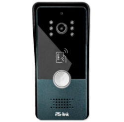 Вызывная панель для видеодомофона Ps-Link PS-306IC-B цифровая IP с Mifare картами, реле замка, металлическая